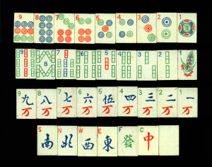 mahjong tiles, etsy