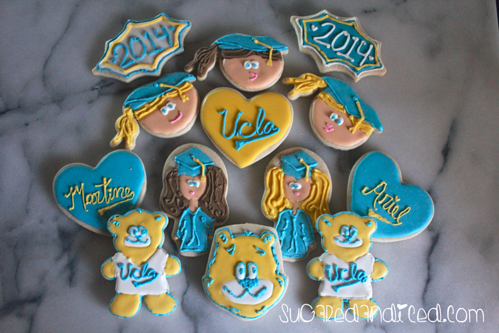 I Love L.A. – UCLA Graduation Cookies