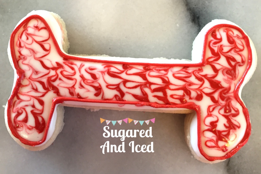 Dog Bone Sugar Cookie Tutorial | SugaredAndIced.com
