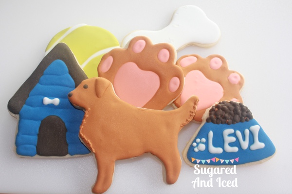 Dog Sugar Cookies | SugaredAndIced.com
