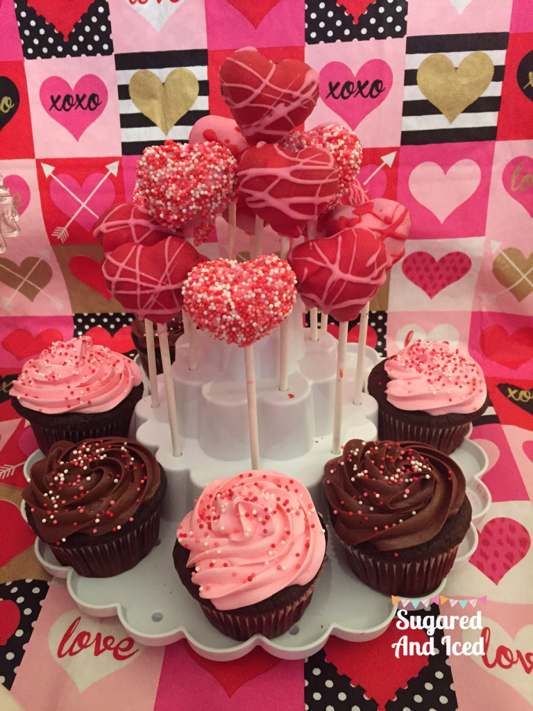 Valentines Cake Pops | Sugared and Iced