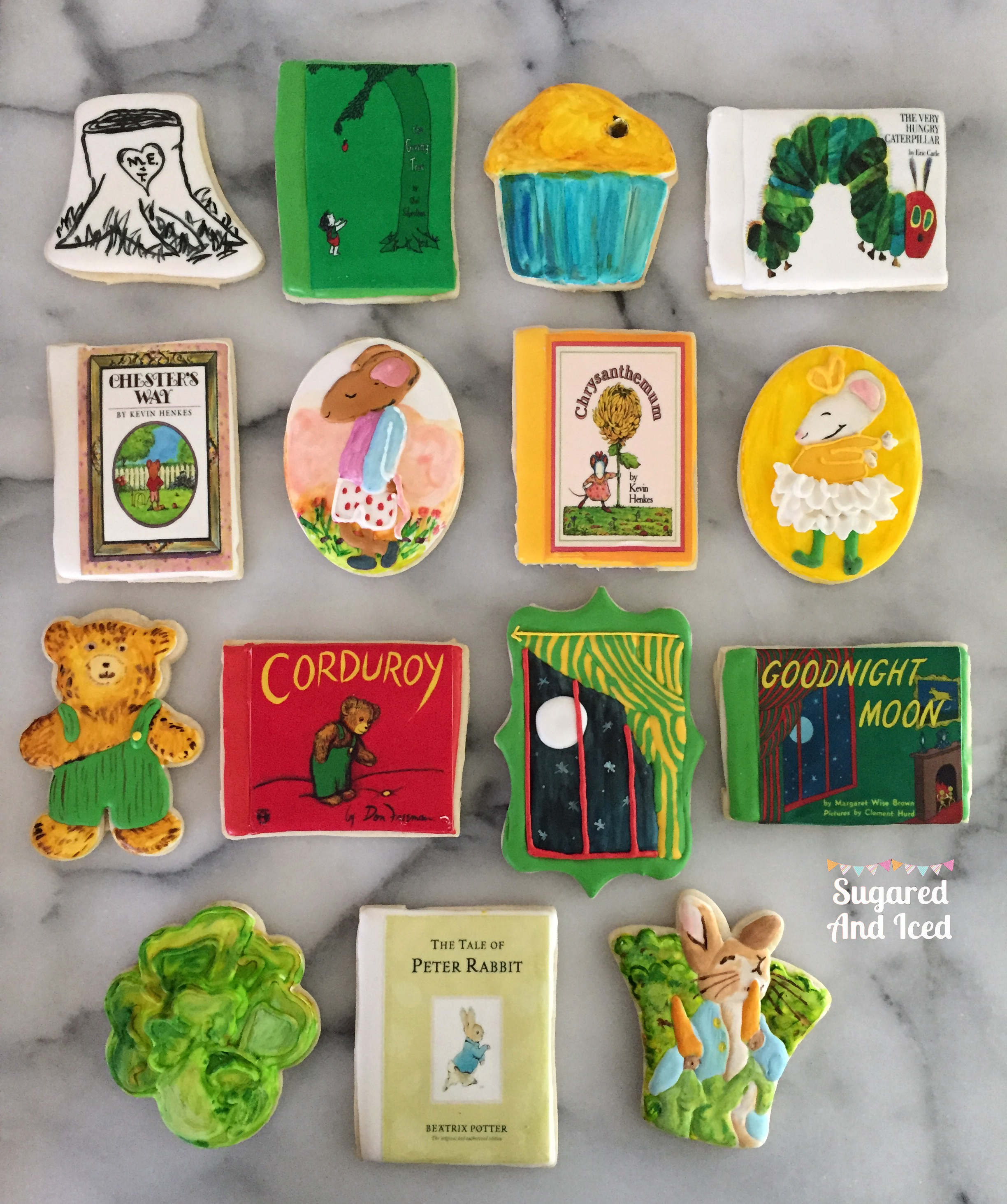 Children's Book Cookies | SugaredAndIced.com